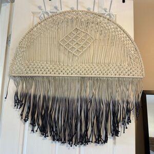 Half Moon Ombré Macrame